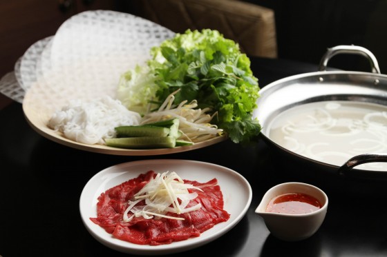 『牛肉のお酢しゃぶ』